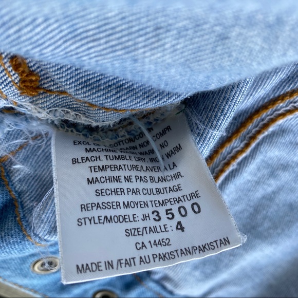 Vintage Bugle Boy Youth Denim Jacket - Picture 5 of 6